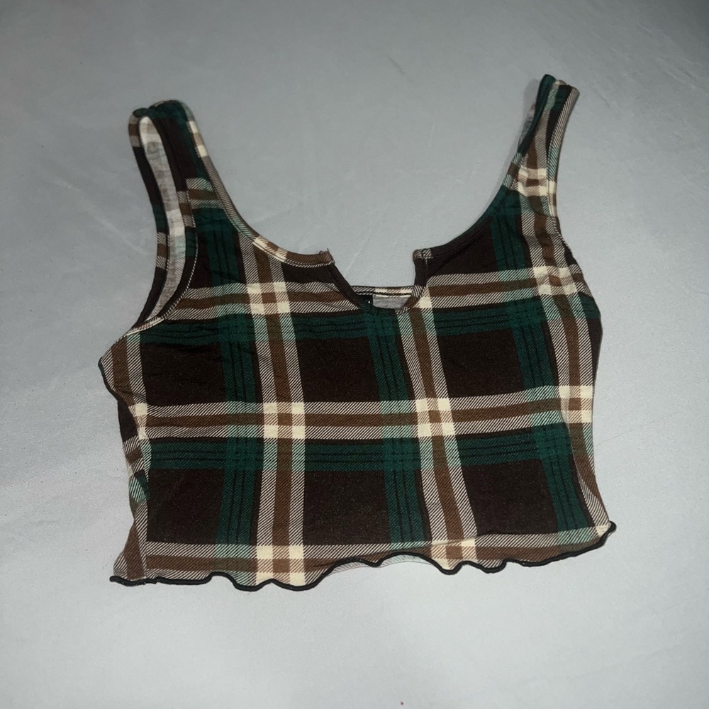 Camo crop top